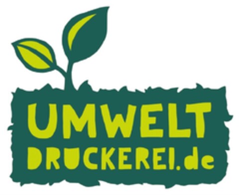 UMWELTDRUCKEREI.de Logo (DPMA, 10/05/2016)