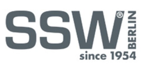 SSW BERLIN since 1954 Logo (DPMA, 13.05.2016)