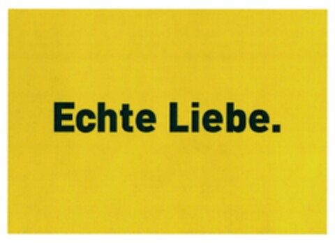 Echte Liebe. Logo (DPMA, 21.09.2018)