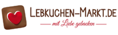 LEBKUCHEN-MARKT.DE - mit Liebe gebacken - Logo (DPMA, 18.10.2018)