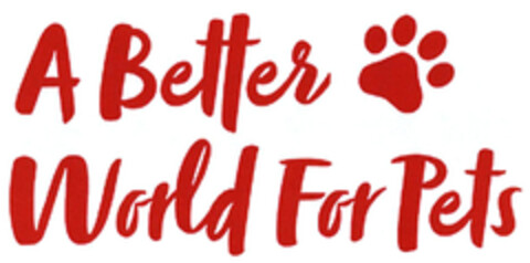 A Better World For Pets Logo (DPMA, 09/18/2019)