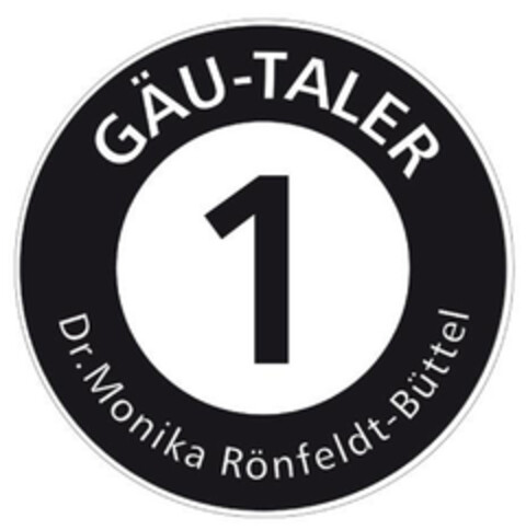 GÄU-TALER 1 Dr. Monika Rönfeldt-Büttel Logo (DPMA, 08/02/2019)