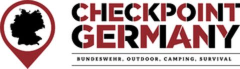 CHECKPOINT GERMANY BUNDESWEHR, OUTDOOR, CAMPING, SURVIVAL Logo (DPMA, 01.02.2021)