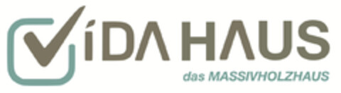 ViDA HAUS das MASSIVHOLZHAUS Logo (DPMA, 13.11.2021)