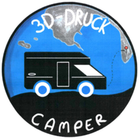 3D-DRUCK CAMPER Logo (DPMA, 05.01.2024)