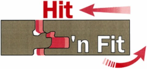 Hit`n Fit Logo (DPMA, 12/17/2003)