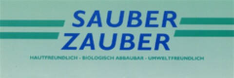 SAUBER ZAUBER Logo (DPMA, 17.01.2007)