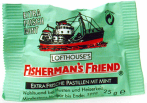 FISHERMAN'S FRIEND Logo (DPMA, 03/23/1995)