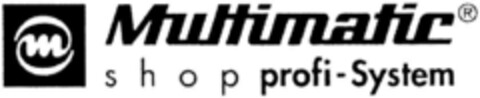 Multimatic shop profi-System Logo (DPMA, 14.09.1995)