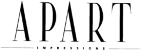 APART IMPRESSIONS Logo (DPMA, 02/19/1996)