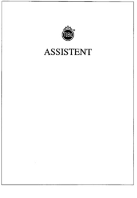 TEBE ASSISTENT Logo (DPMA, 30.01.1998)