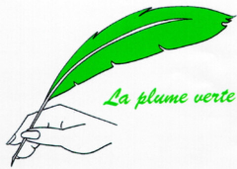 La plume verte Logo (DPMA, 06/19/1998)