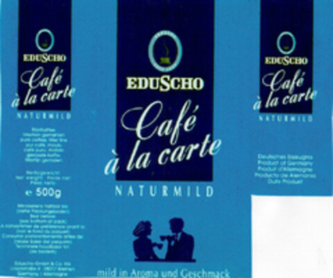 EDUSCHO Café à la carte NATURMILD Logo (DPMA, 30.04.1999)