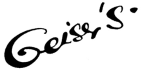 Geiser's Logo (DPMA, 30.06.1999)