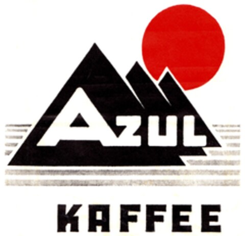 AZUL KAFFEE Logo (DPMA, 19.01.1962)
