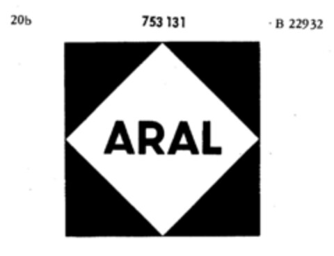 ARAL Logo (DPMA, 28.07.1960)