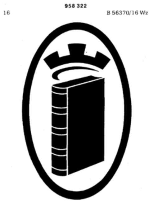 958322 Logo (DPMA, 01.07.1976)