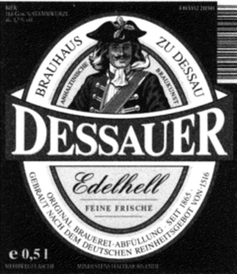 DESSAUER Edelhell Logo (DPMA, 07/23/1992)