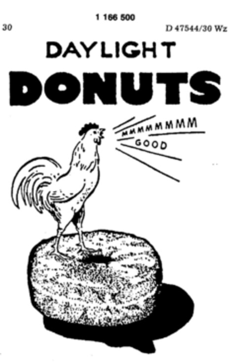 DAYLIGHT DONUTS  MMMMMMMM GOOD Logo (DPMA, 26.01.1990)