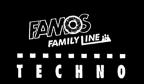 FAMOS FAMILY LINE TECHNO Logo (DPMA, 11.01.1994)