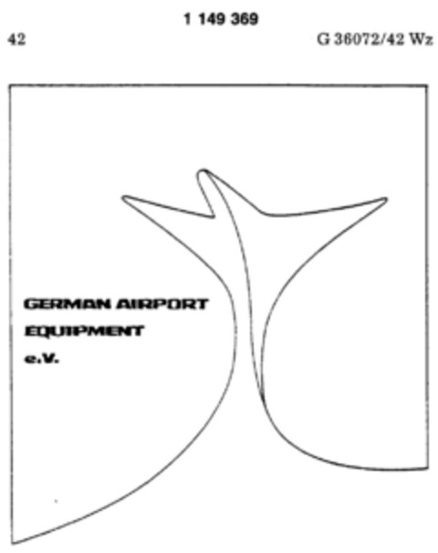 GERMAN AIRPORT EQUIPMENT Logo (DPMA, 27.10.1988)