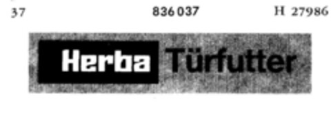 Herba Türfutter Logo (DPMA, 29.03.1966)