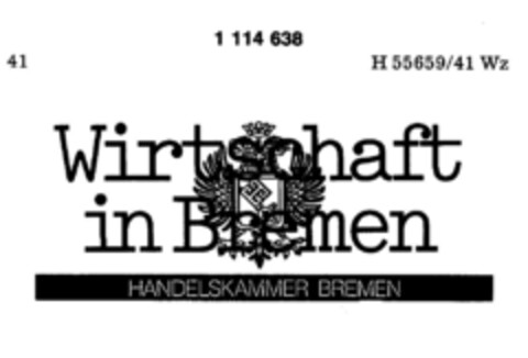 Wirtschaft in Bremen Logo (DPMA, 19.02.1986)