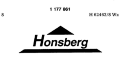 Honsberg Logo (DPMA, 26.10.1989)