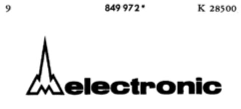 electronic Logo (DPMA, 27.04.1968)