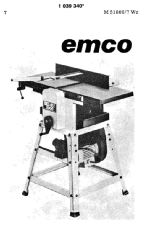 emco Logo (DPMA, 09.08.1982)