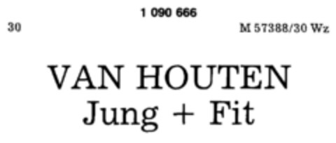 VAN HOUTEN Jung + Fit Logo (DPMA, 10.10.1985)