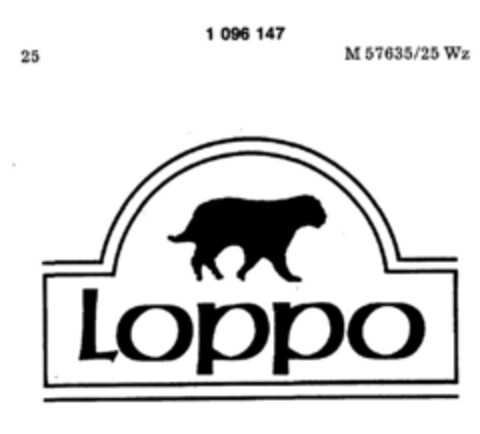 Loppo Logo (DPMA, 16.11.1985)