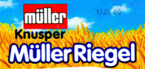 müller Knusper Logo (DPMA, 21.01.1988)