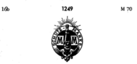MM SCHUTZMARKE Logo (DPMA, 10/01/1894)