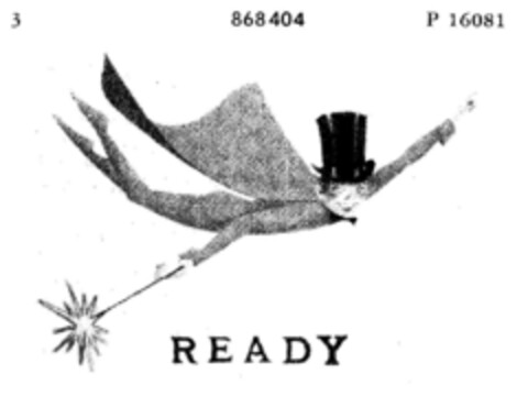READY Logo (DPMA, 13.12.1966)