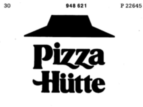 Pizza Hütte Logo (DPMA, 30.01.1975)