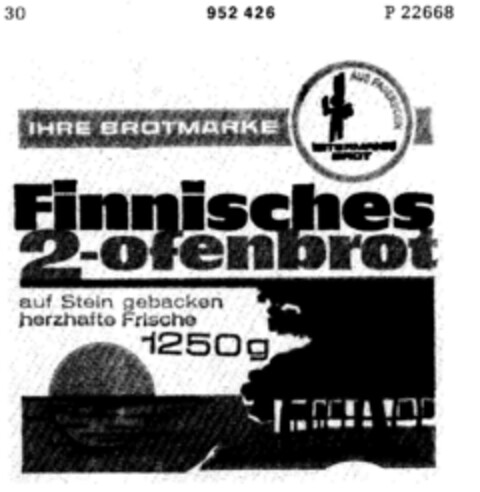 OSTERMANN BROT Logo (DPMA, 06.02.1975)