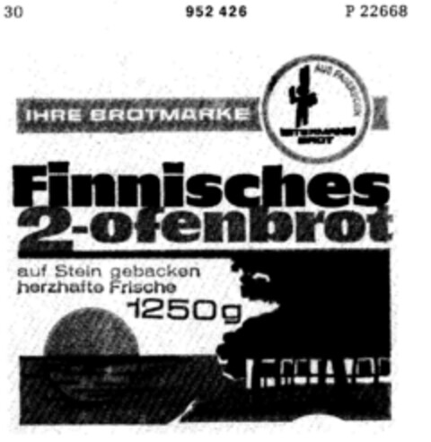 OSTERMANN BROT Logo (DPMA, 02/06/1975)