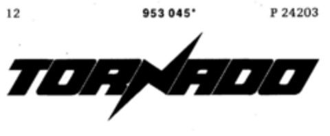 TORNADO Logo (DPMA, 29.10.1976)