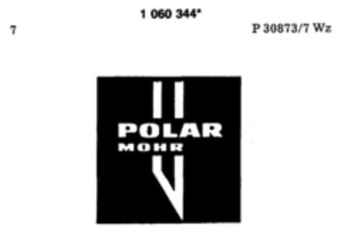 POLAR MOHR Logo (DPMA, 23.11.1983)