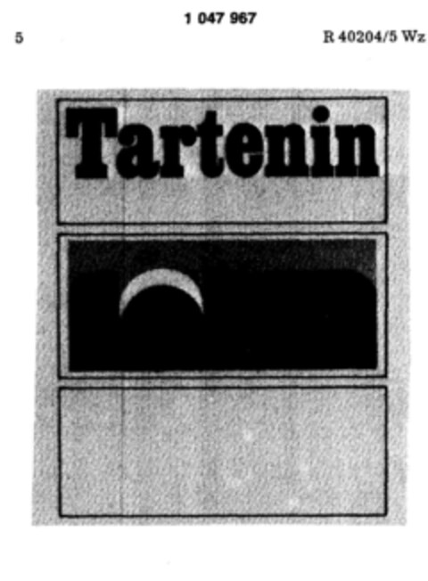 Tartenin Logo (DPMA, 12.08.1982)