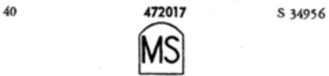 MS Logo (DPMA, 31.10.1934)