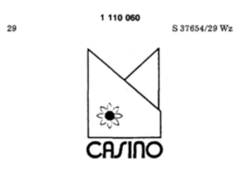 CASINO Logo (DPMA, 19.06.1982)