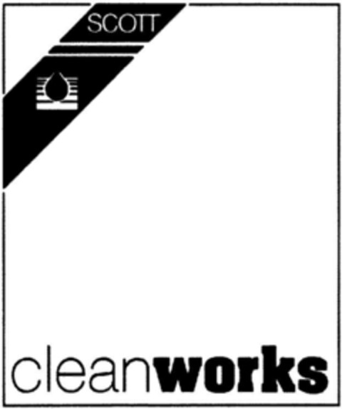 SCOTT cleanworks Logo (DPMA, 15.12.1992)