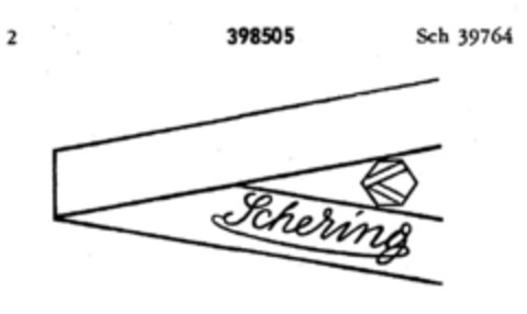 Schering Logo (DPMA, 10/17/1928)