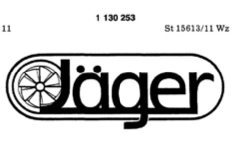 Jäger Logo (DPMA, 26.03.1988)