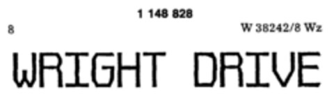 WRIGHT DRIVE Logo (DPMA, 30.06.1988)