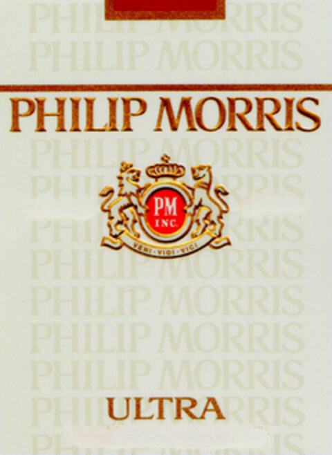 PHILIP MORRIS ULTRA Logo (DPMA, 20.07.1990)