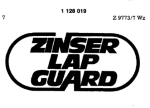 ZINSER COMB GUARD Logo (DPMA, 20.01.1988)