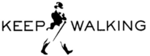 KEEP WALKING Logo (DPMA, 01/25/2000)